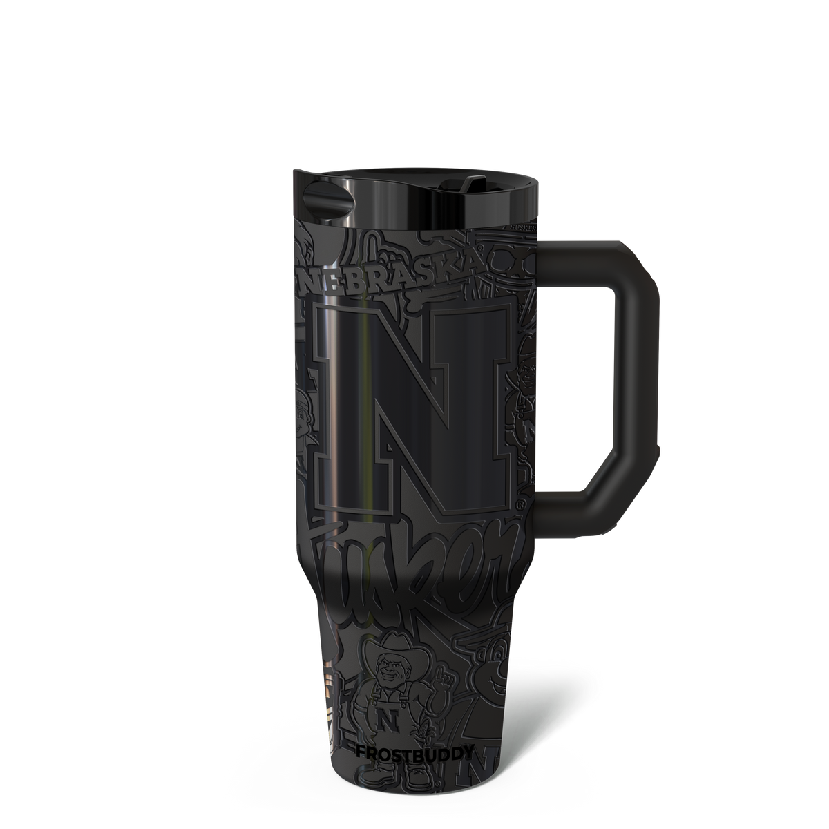 Thicc Buddy 40oz | Nebraska Cornhuskers | Night Game image 1